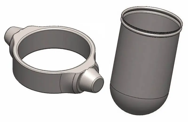 Scilogex 4 X Buckets & 4 X 1 Tube 100Ml Capacity Including Adapters 1