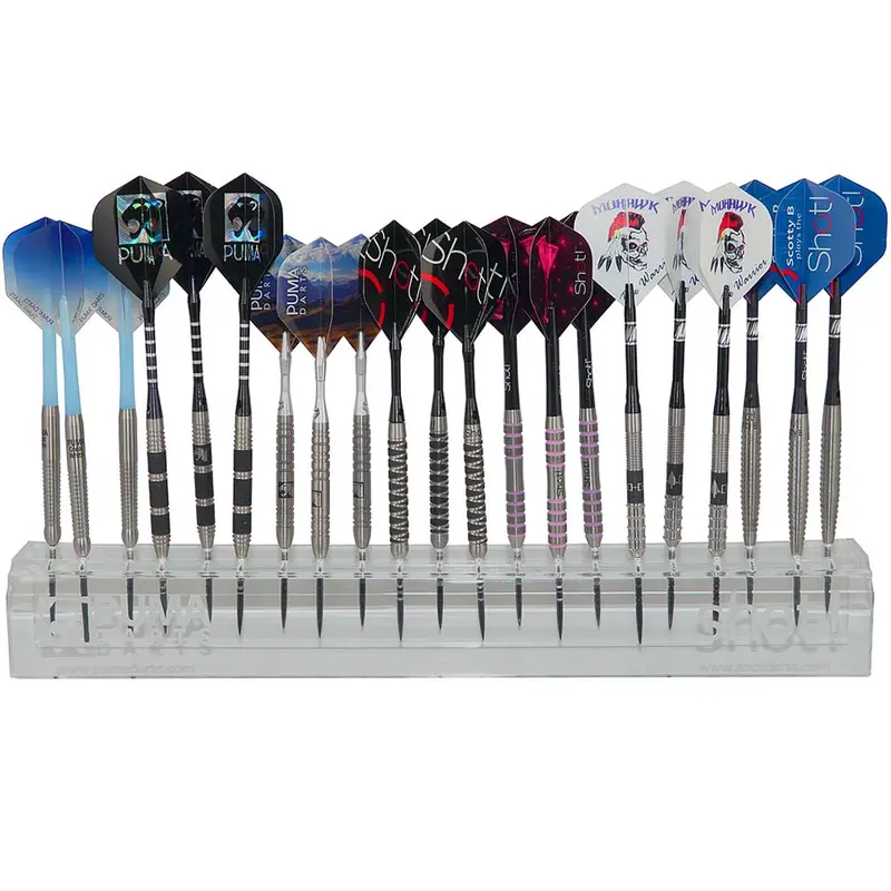 Shot Acrylic Dart Stand 1