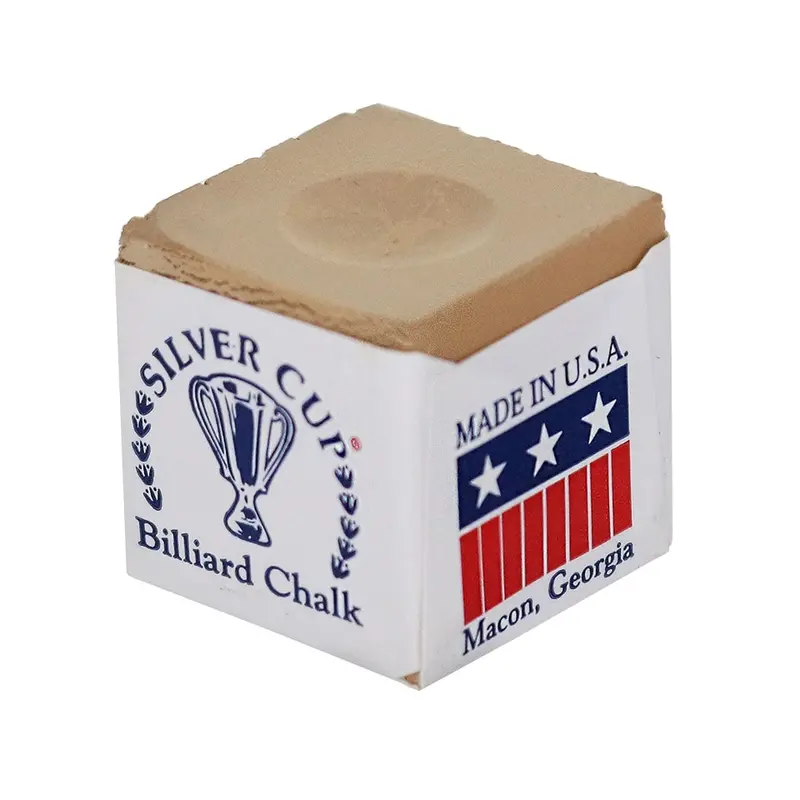 Silver Cup Cue Chalk - Camel 1