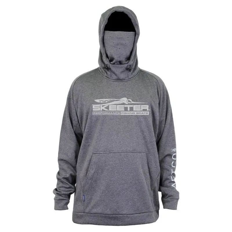Skeeter Aftco Reaper Sweatshirt - Charcoal Heather 1