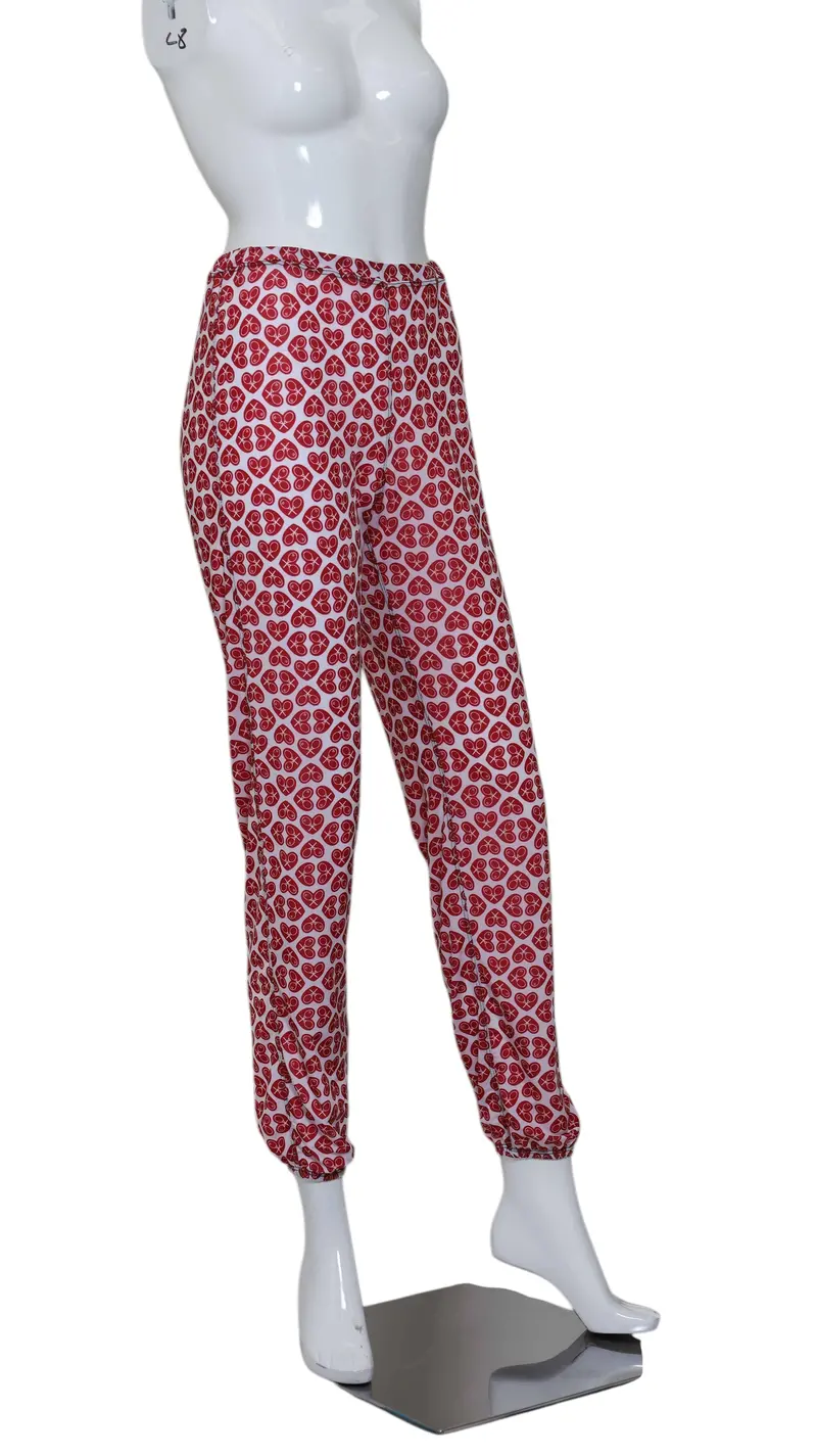 Soft Baggy Warm Up Pants Print 1