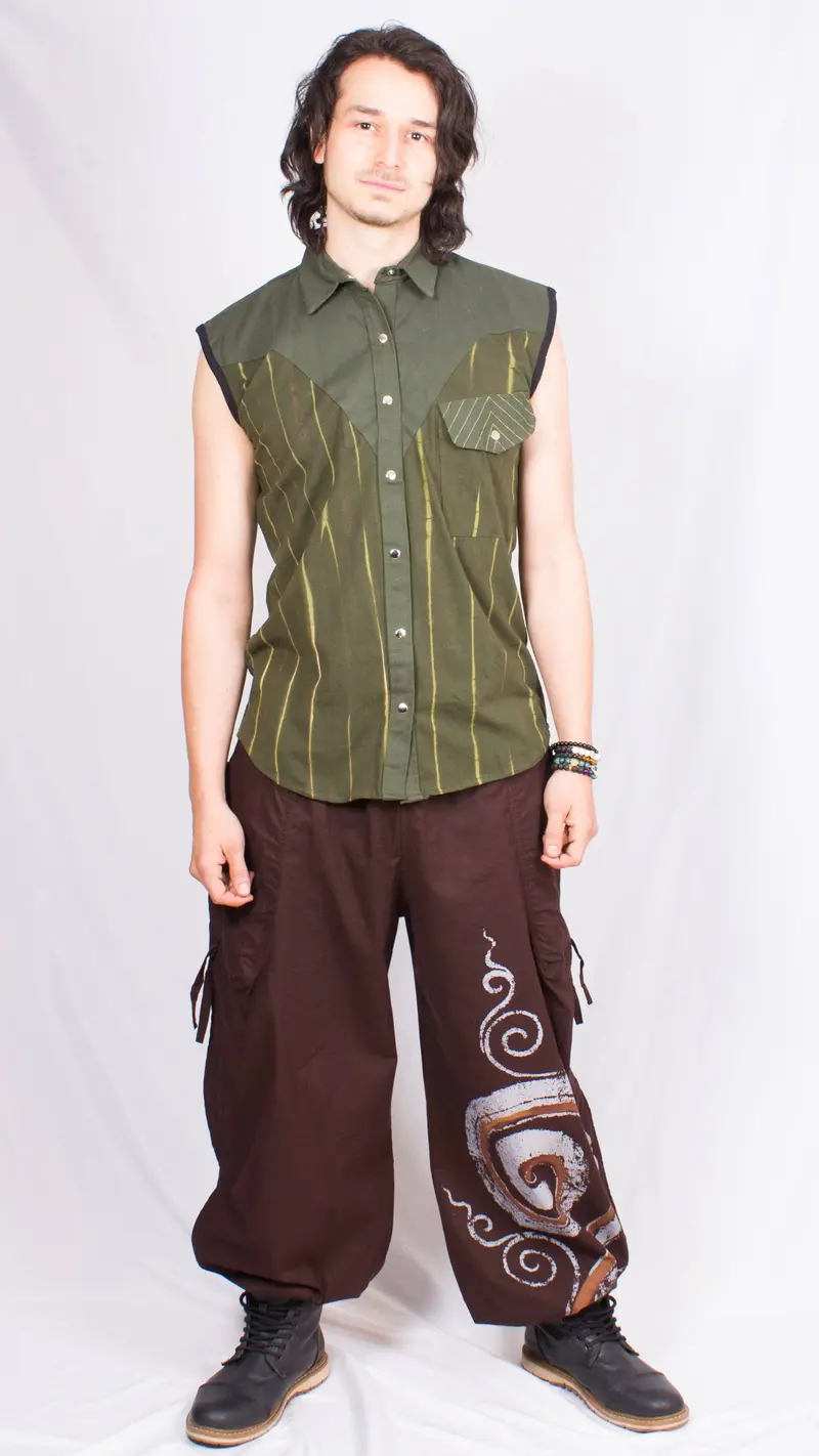 Spiral Cinch Pants 1