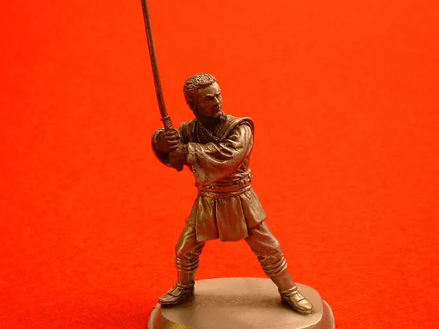Star Wars Obi-Wan Kenobi Jedi Knight Pewter Figure Eb 1