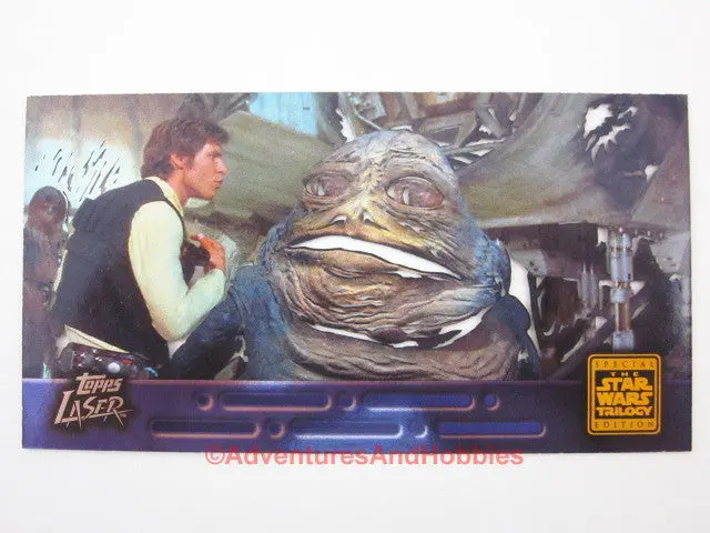 Star Wars Trilogy Special Edition Laser Card #4 Topps Widevision 1997 As 1