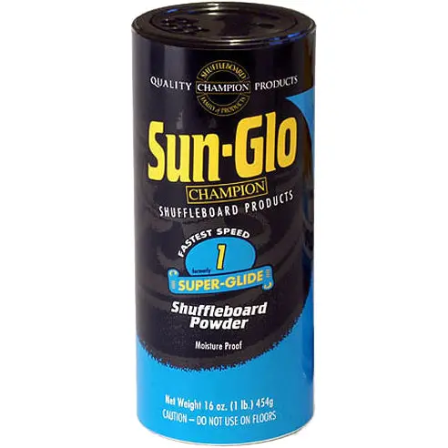 Sun Glo Shuffleboard Powder - 16Oz 1