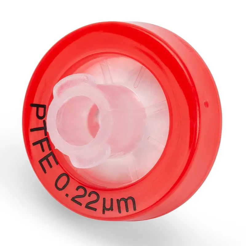 Syringe Filter With Ptfe Hydrophobic Membrane, Porosity And Pp Housing 1