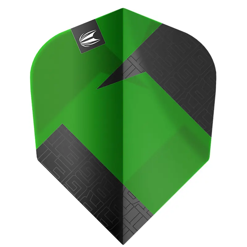 Target Tag Dart Flights - No6 Green (3 Sets) 1