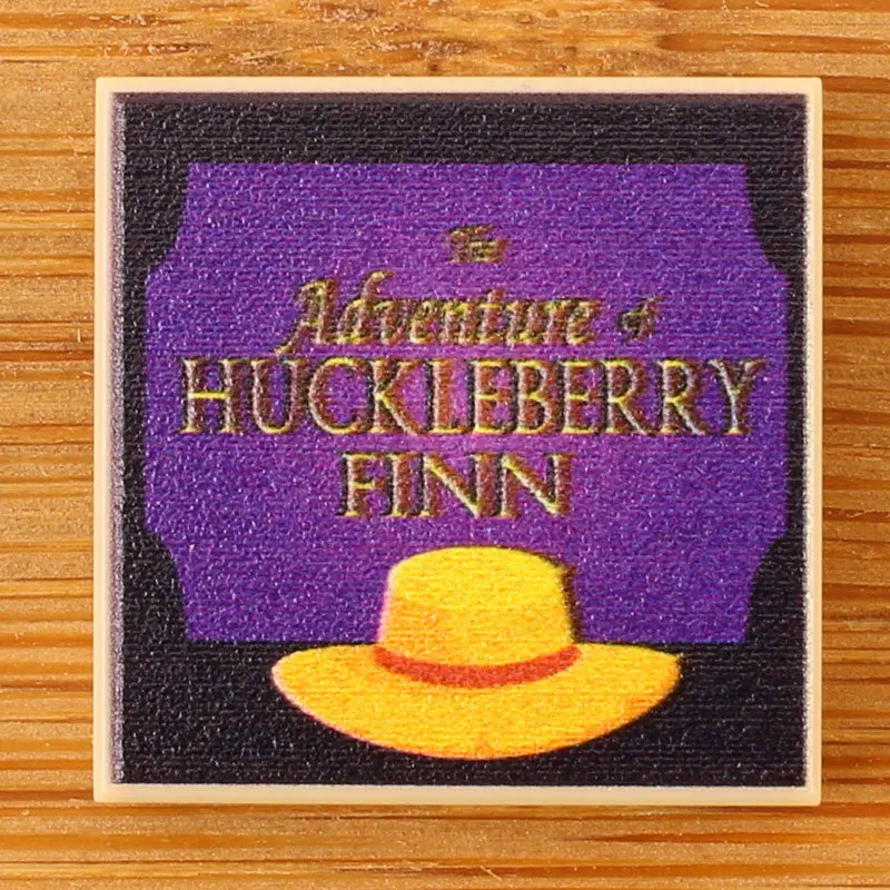 The Adventures Of Huckleberry Finn - Custom Book (2X2 Tile) 1