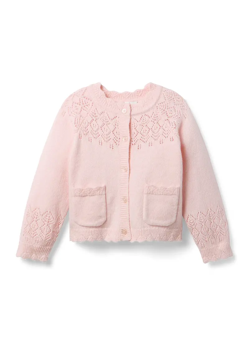 The Eyelet Cardigan 1