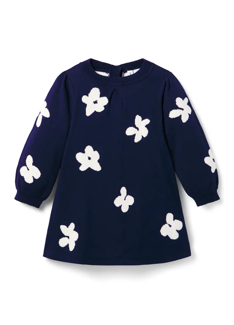 The Floral Sweater Dress 1