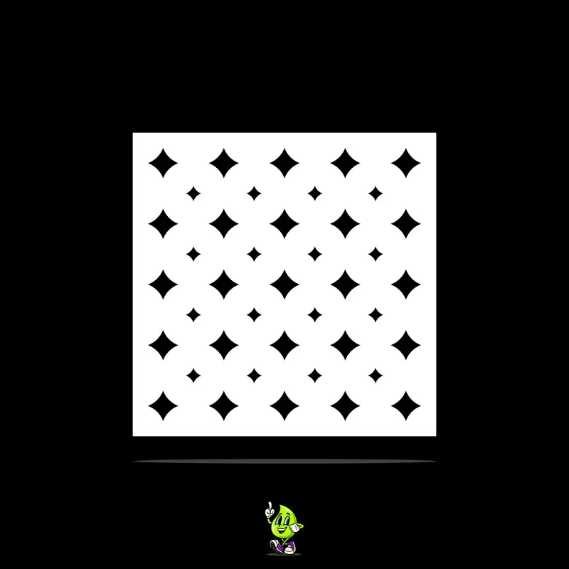 Twilight Vinyl Stencil Pack – Set Of 4 1