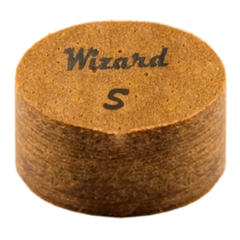 Wizard Tan Billiard Cue Tip - Soft 14Mm 1