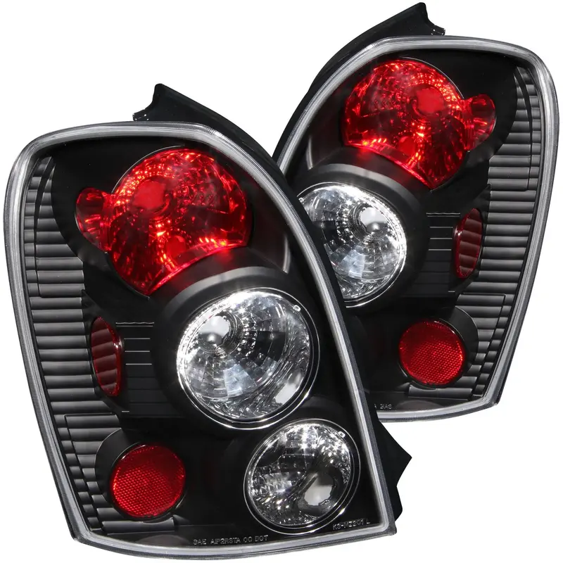 Anzo Usa Clear-Lens Black-Housing Tail Light Assembly – Sold As Pair 1