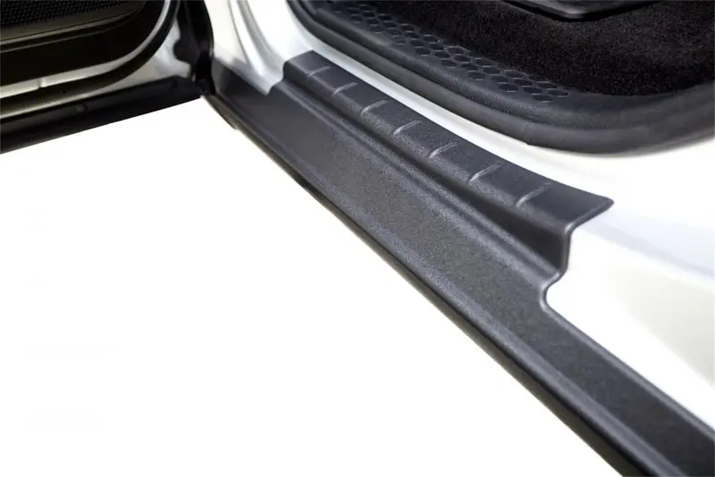 Bushwacker 14069 Trailarmor™ Rocker Panel/Sill Plate Cover; Oe Matte Black; 1