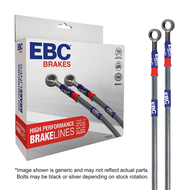 Ebc Bla7685-4L Stainless Steel Braided Brake Lines 1