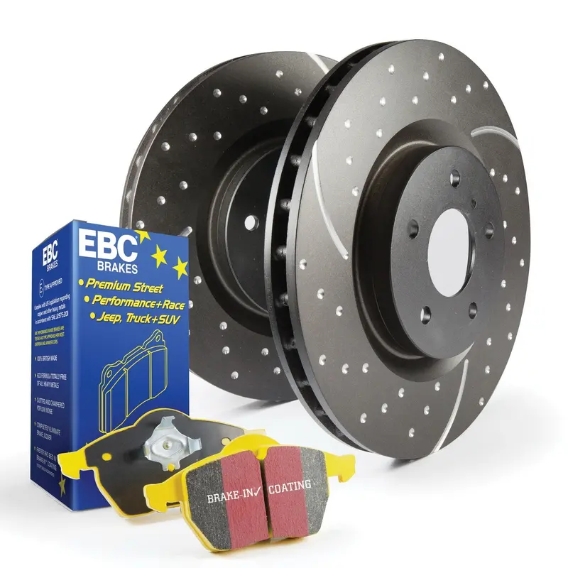 Ebc S5Kf1050 Yellowstuff High-Performance Brake Kit With Gd Rotors 1