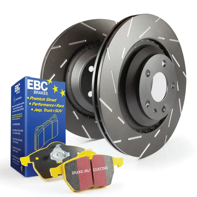 Ebc S9Kf1720 Yellowstuff Big Brake Kit – Front Axle Set With Usr Slotted Rotors 1