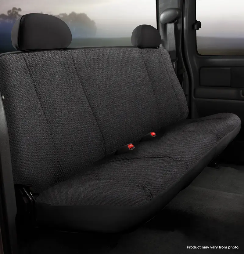 Fia Trs42-43 Black Solid Seat Covers For Jeep Wrangler 1
