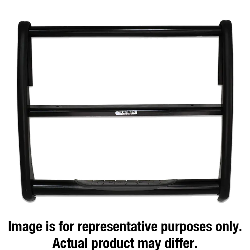 Go Rhino 3363B Grille Guard & Center Bumper Protector – Heavy-Duty Front-End Shield For Off-Road Use 1