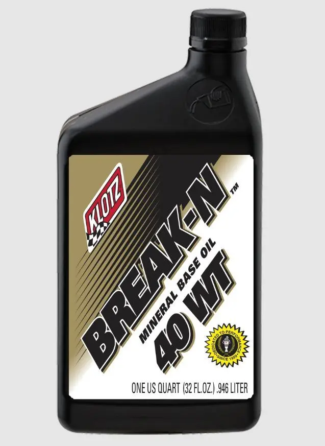 Klotz Ke-903 Break-N Mineral-Based 40W Engine Break-In Oil – 1 Quart 1