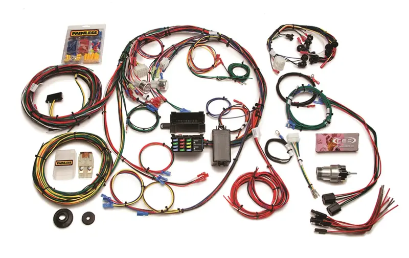 Painless Wiring 20121 Direct-Fit 22-Circuit Chassis Wiring Harness – Plug-And-Play Installation 1