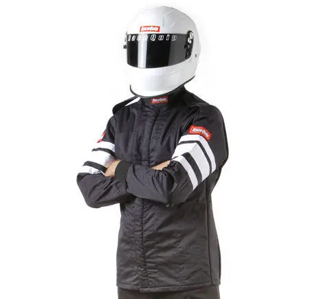 Racequip Multi-Layer Fire-Rated Racing Jacket – Black, Size 5Xl 1