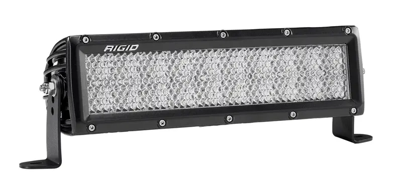 Rigid Industries E-Series Pro 10" Driving Light – Diffused Beam, Black Housing 1