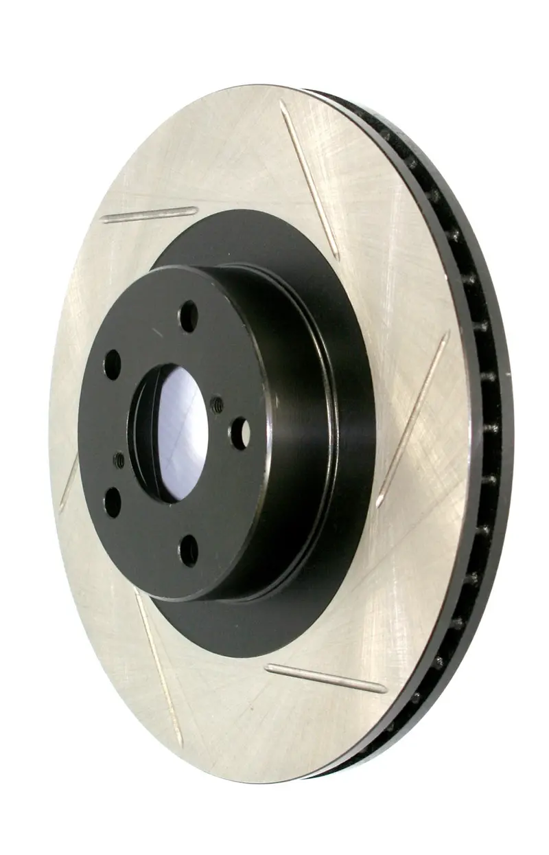 Stoptech 126.66009Sl Stoptech Sport Slotted Brake Rotor; Front Left 1