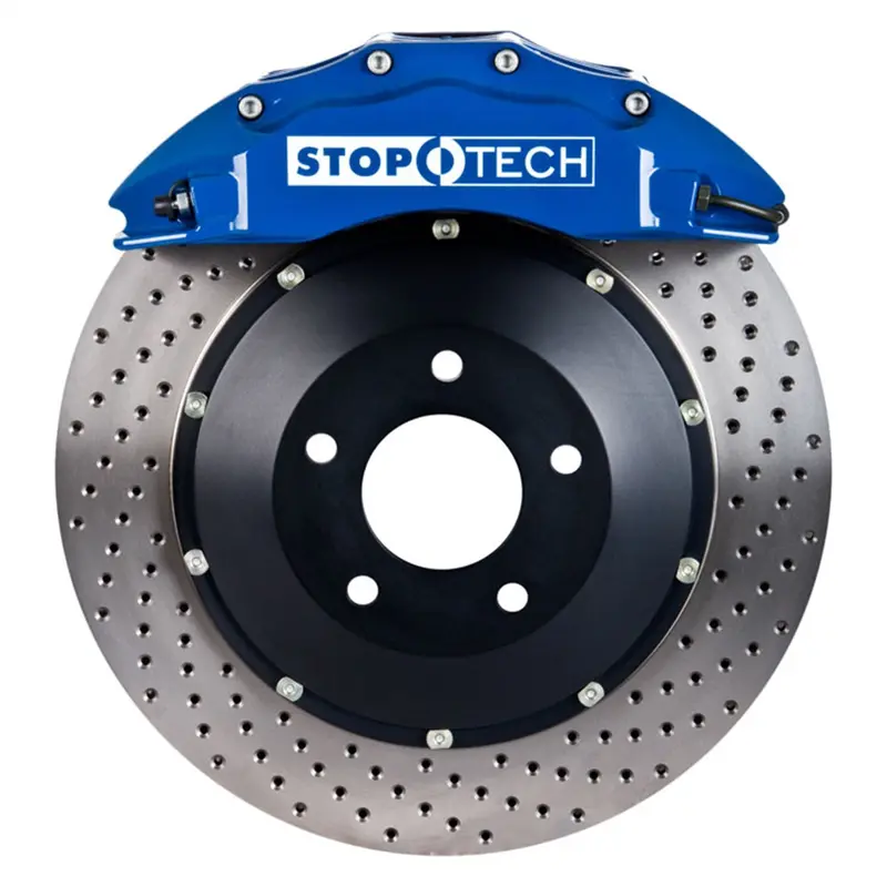 Stoptech St-6800 Front Big Brake Kit With Two-Piece Slotted Rotors 1