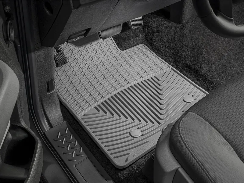 Weathertech W73Gr All-Weather Gray Front Floor Mats – Precision Trimmed For Exact Fit 1