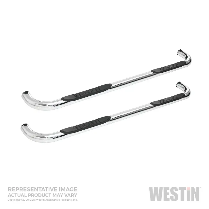 Westin Signature 3-Round Step Bar – Heavy-Duty Steel Side Step For Trucks And Suvs 1